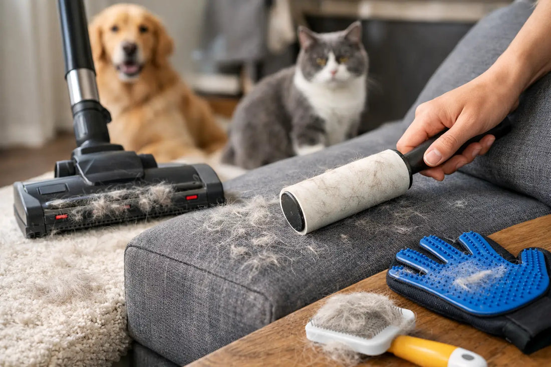 How to Remove Pet Hair From Every Surface
