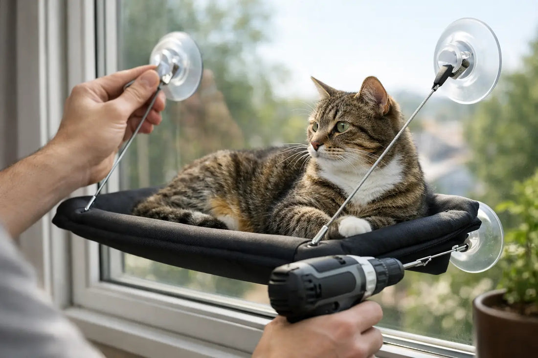 How to Install Cat Window Hammock Safely