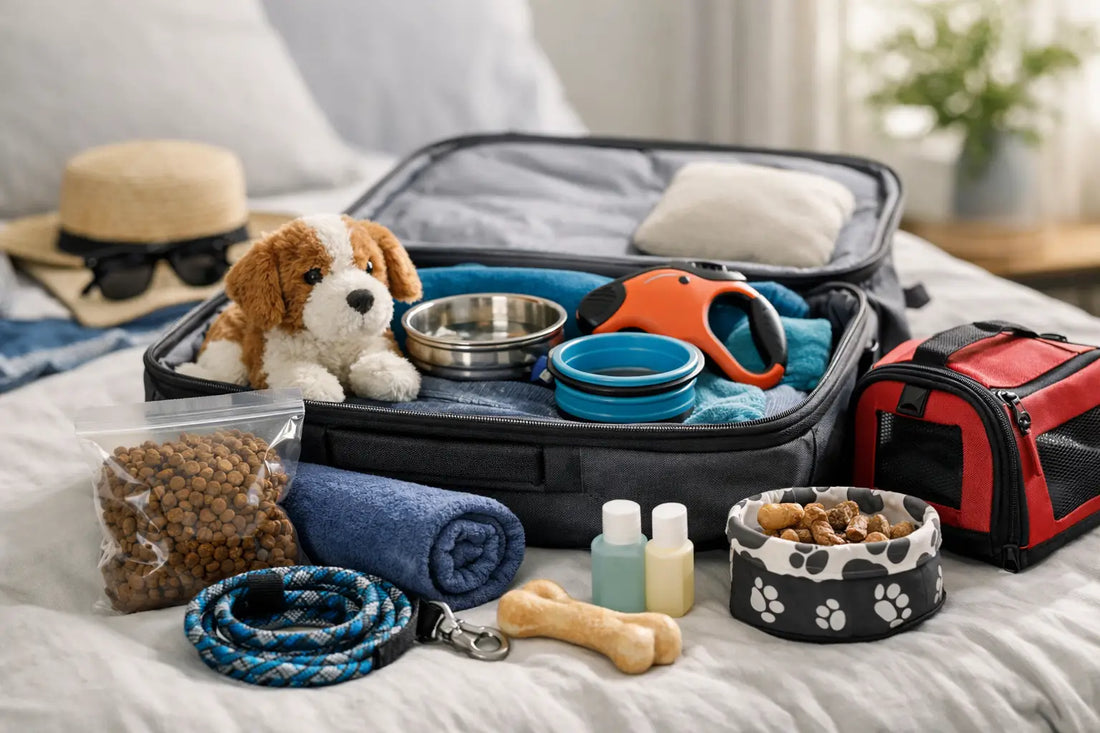 How to Pack Pet Travel Essentials Without Stress