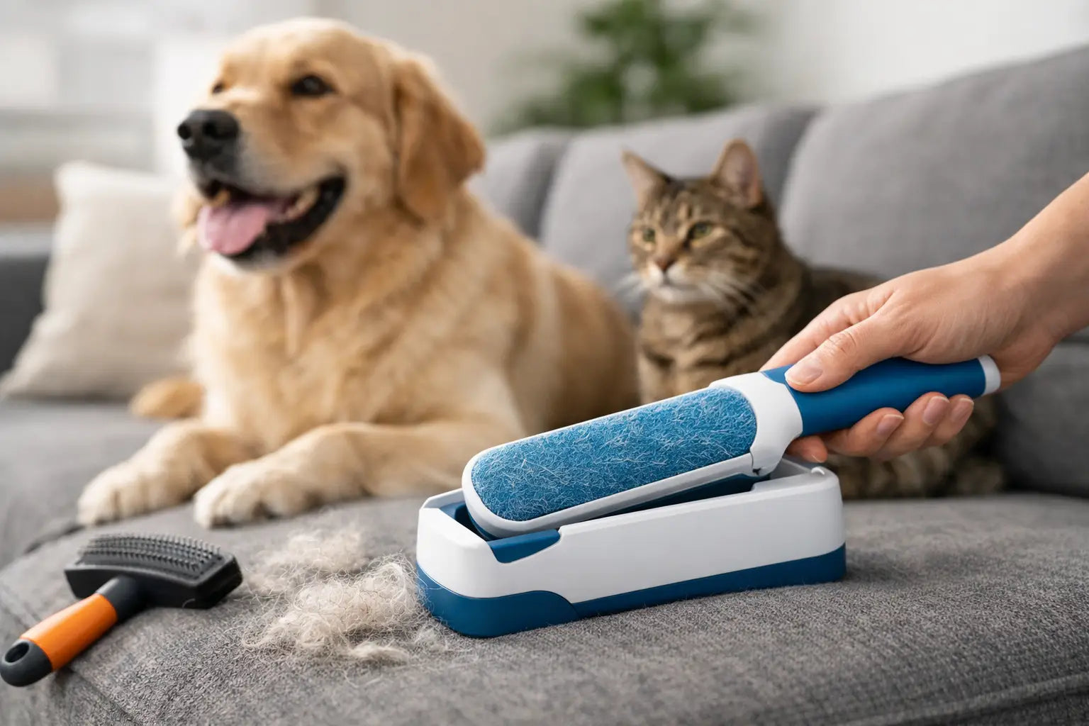 How a Self Cleaning Pet Hair Remover Helps
