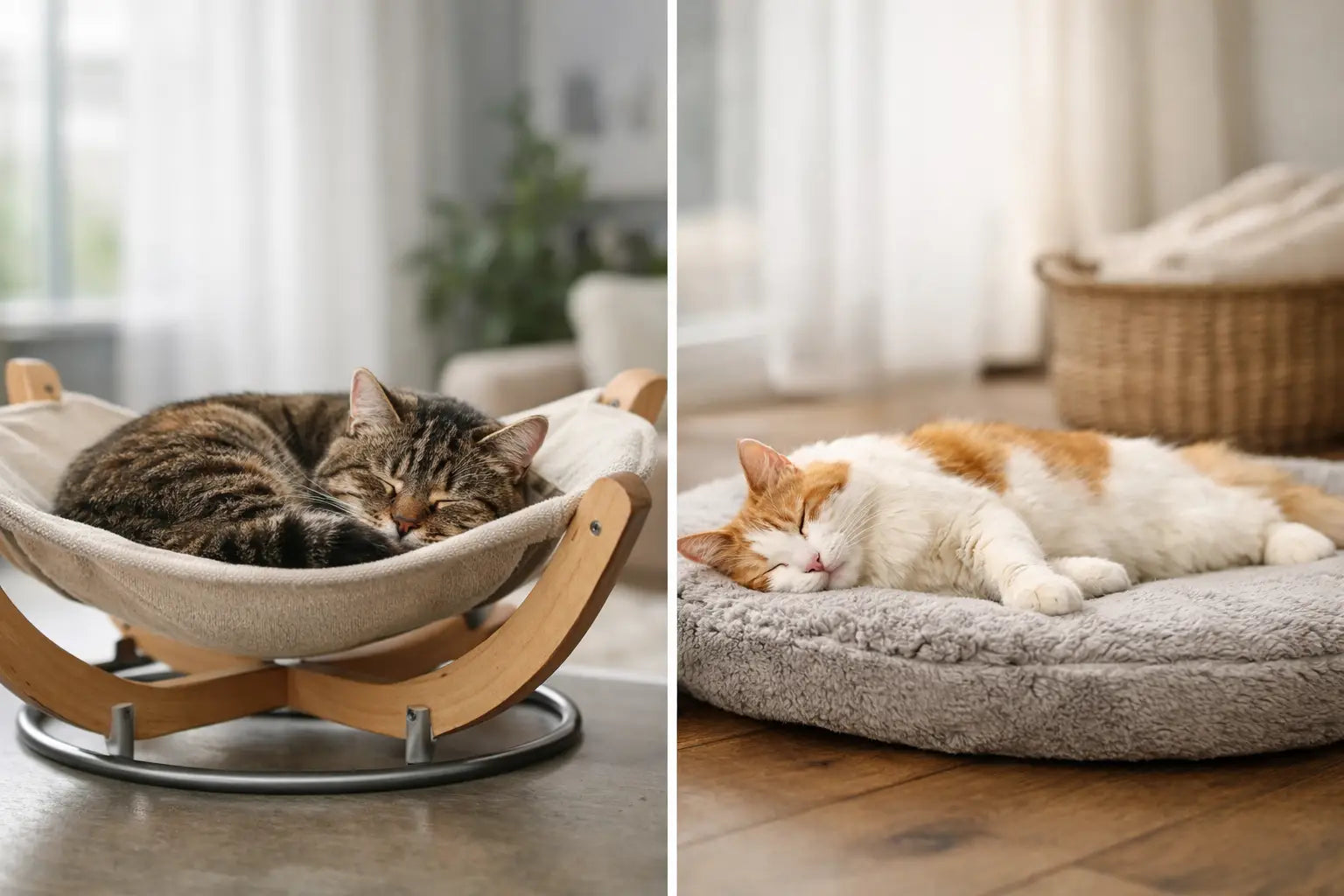 Cat Hammock Versus Floor Bed: Which Fits?