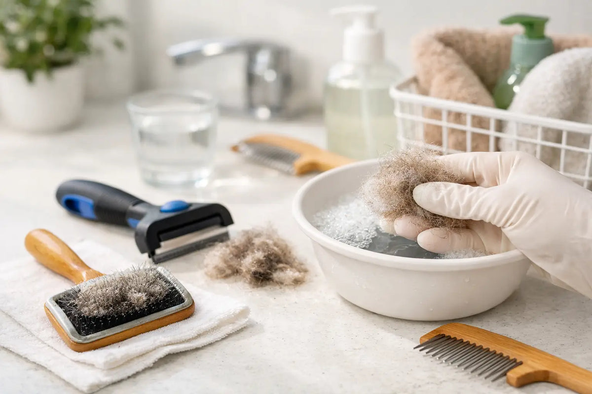 How to Clean Pet Brushes Without the Mess