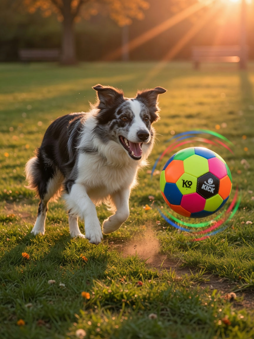 Interactive Dog Soccer Ball for Endless Outdoor Fun