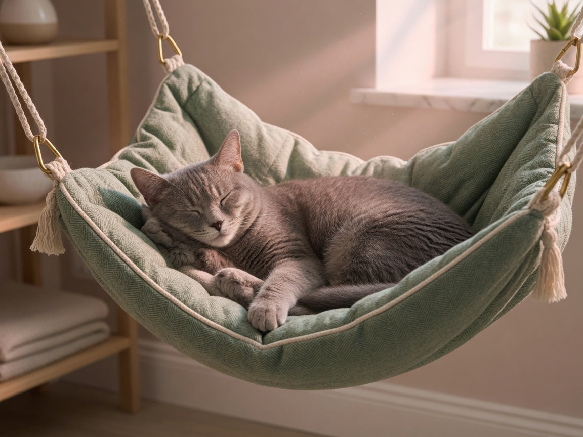 The Floating Bed Cats Can't Resist