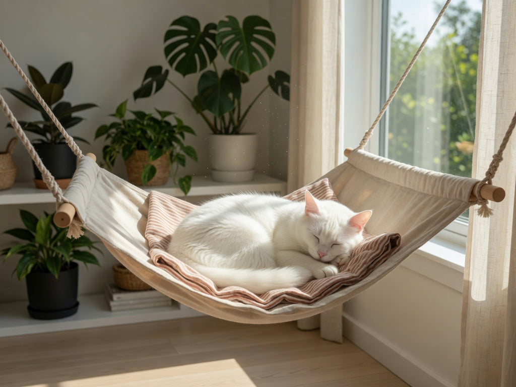 The Floating Bed Cats Can't Resist