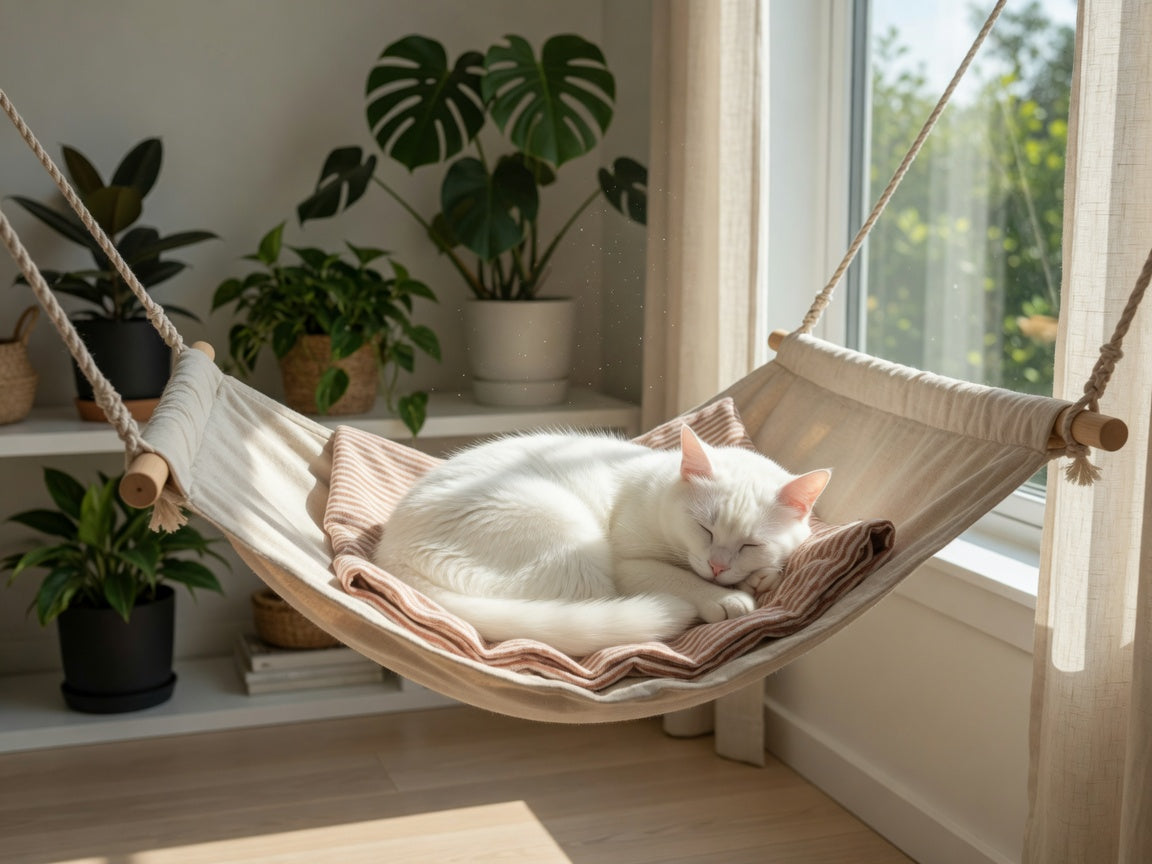 The Floating Bed Cats Can't Resist