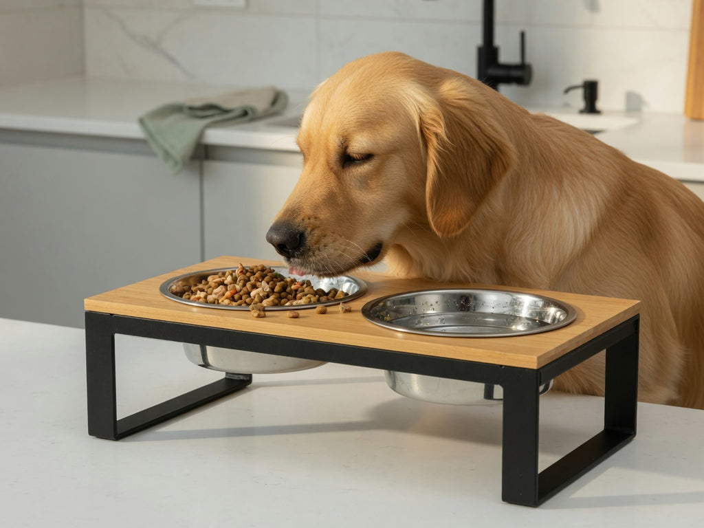 Elevated Dog Feeding Station for Happier Mealtimes