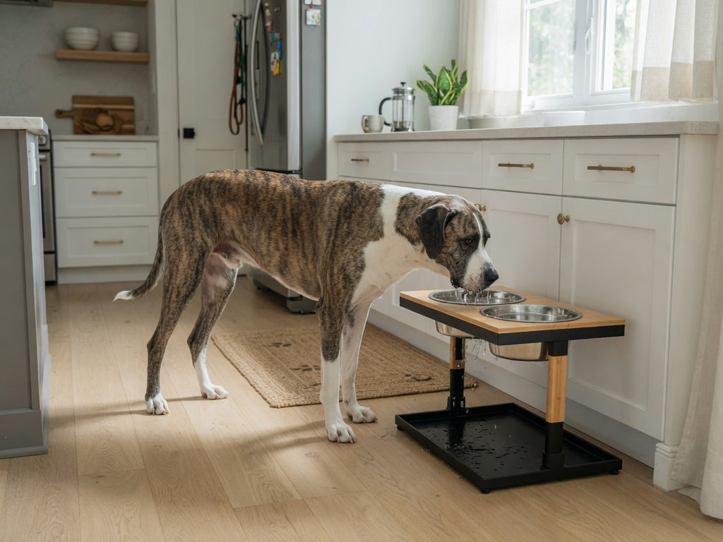 Elevated Dog Feeding Station for Happier Mealtimes