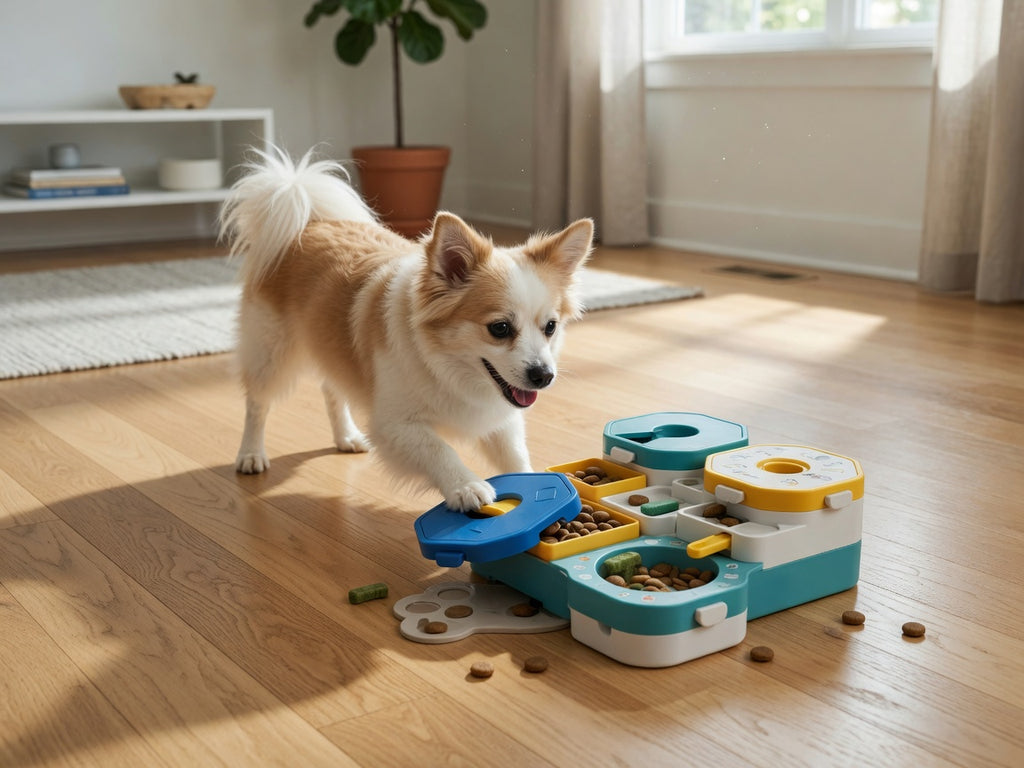 Smart Puzzle Feeder for Happy Dogs
