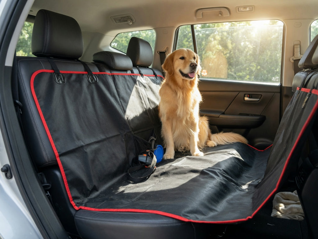 Waterproof Dog Car Seat Cover for Stress-Free Travel