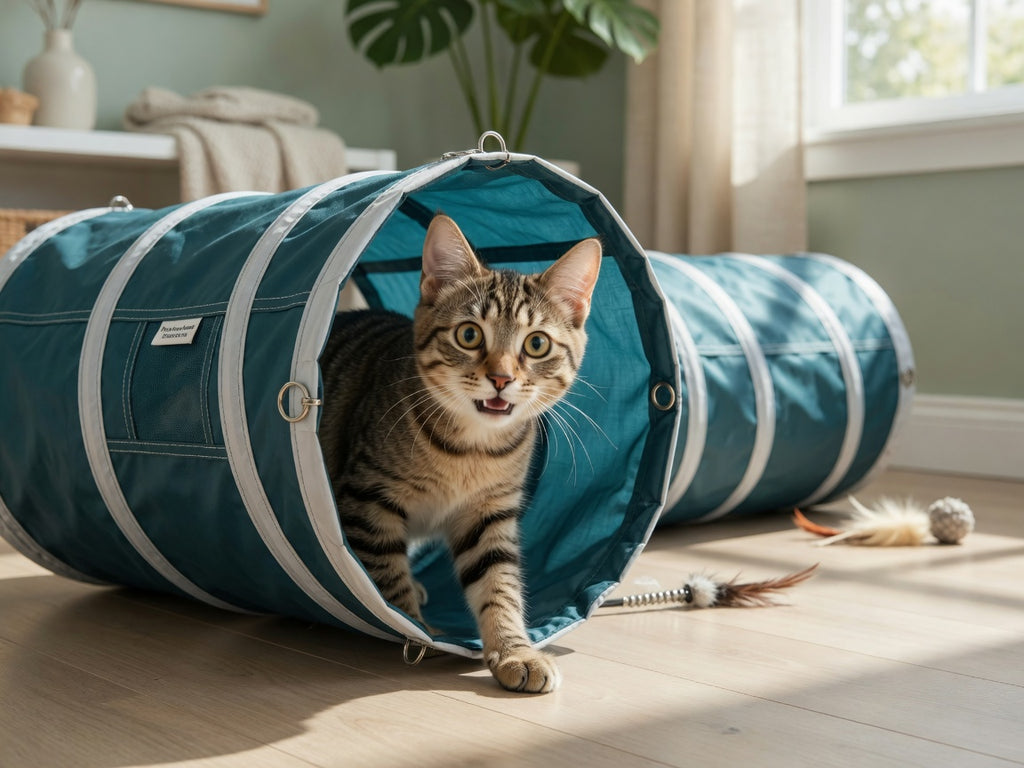 The Adventure Tunnel Cats Never Want to Leave