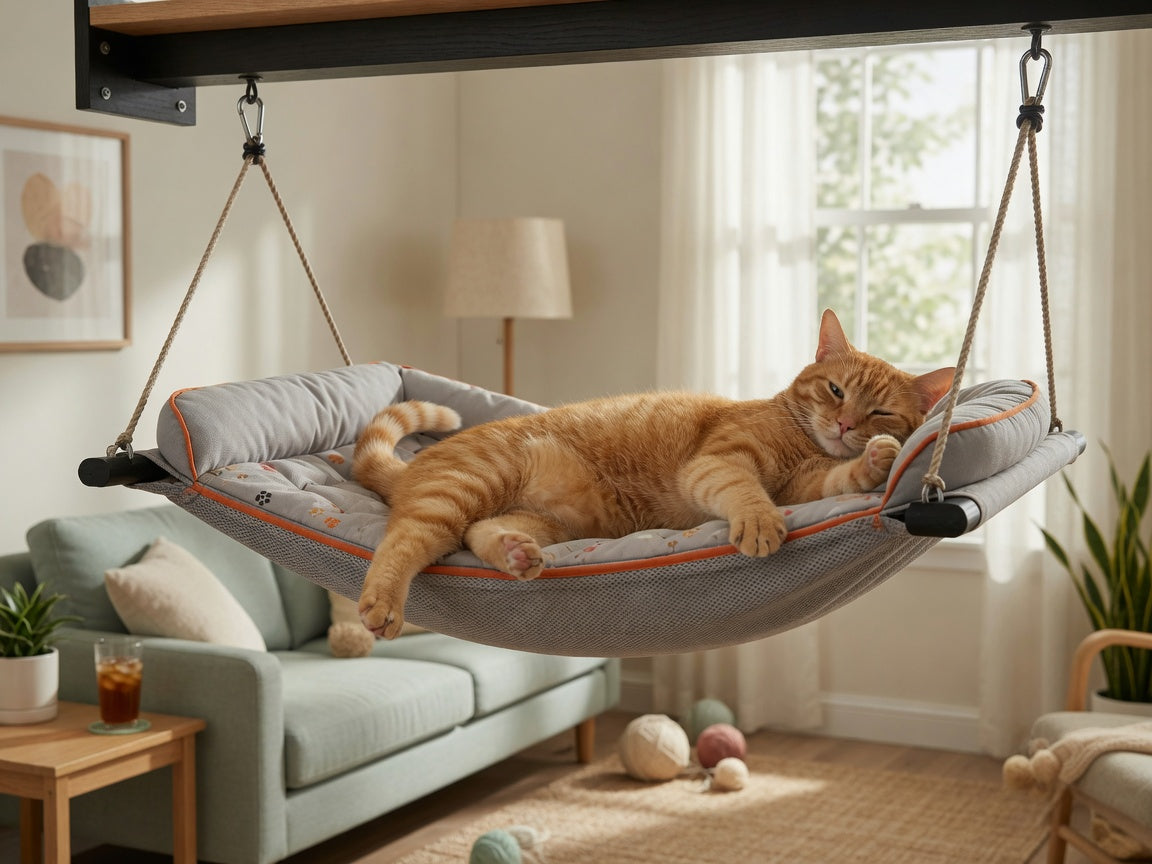 The Floating Bed Cats Can't Resist