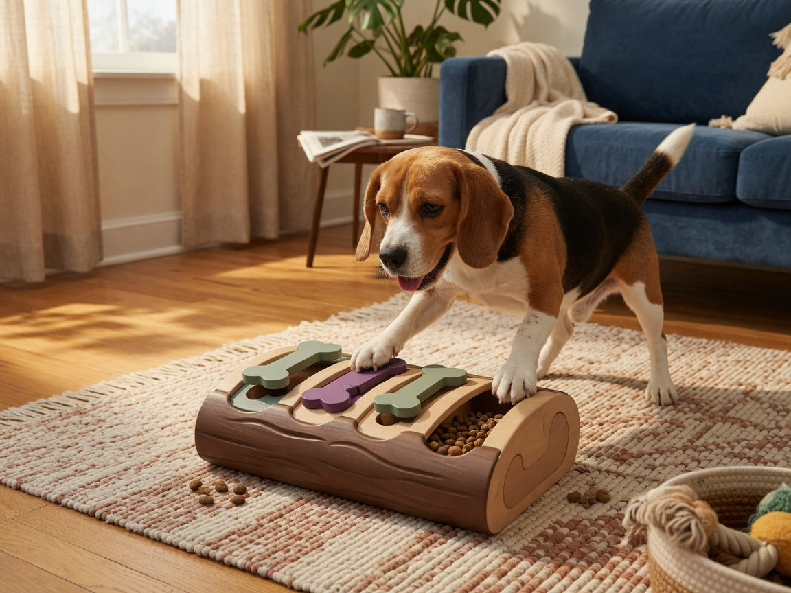 Smart Puzzle Feeder for Happy Dogs