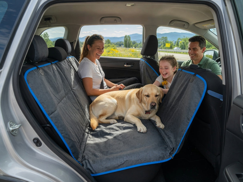 Waterproof Dog Car Seat Cover for Stress-Free Travel